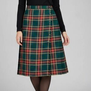 Vintage Bonda Nova Scotia Tartan Wool Pleated Kilt